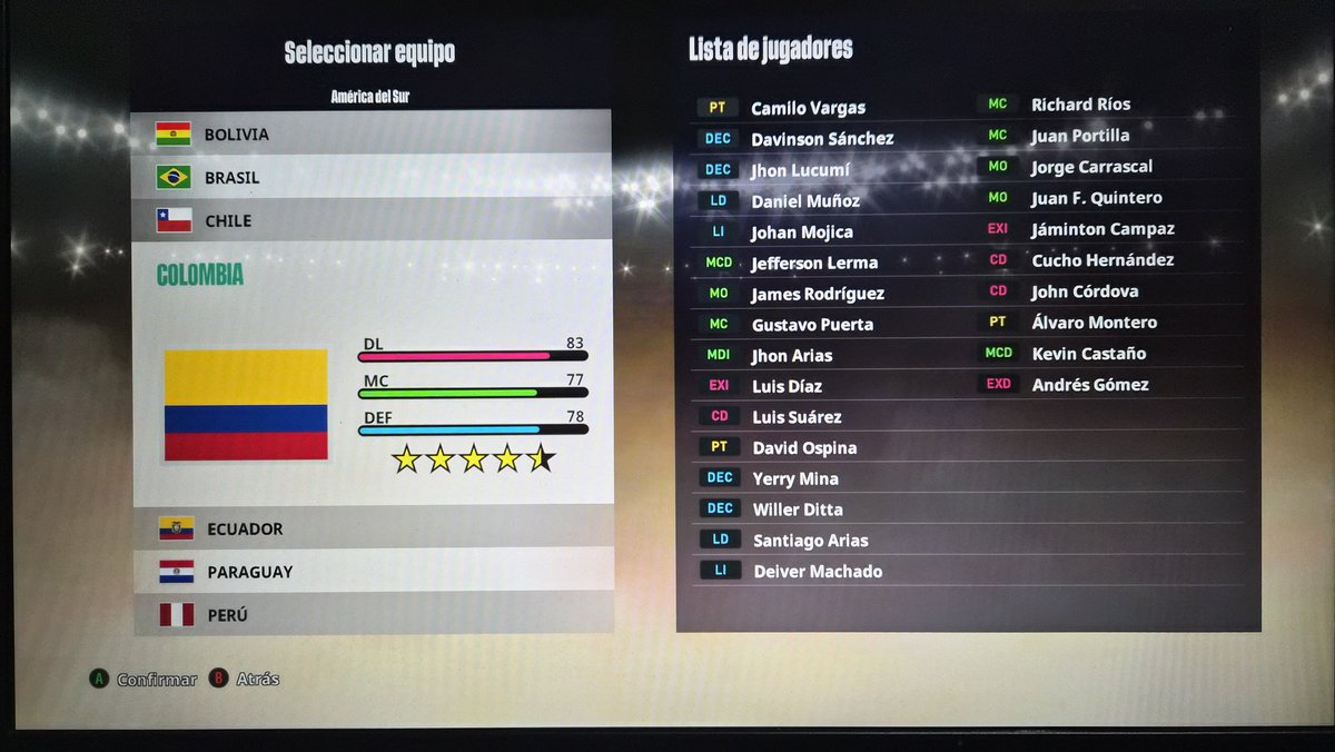 dimmub25's tweet photo. COLOMBIA WC 2026
New kits by KMC,  official rooster,  new stats https://t.co/XXW5OBTSES