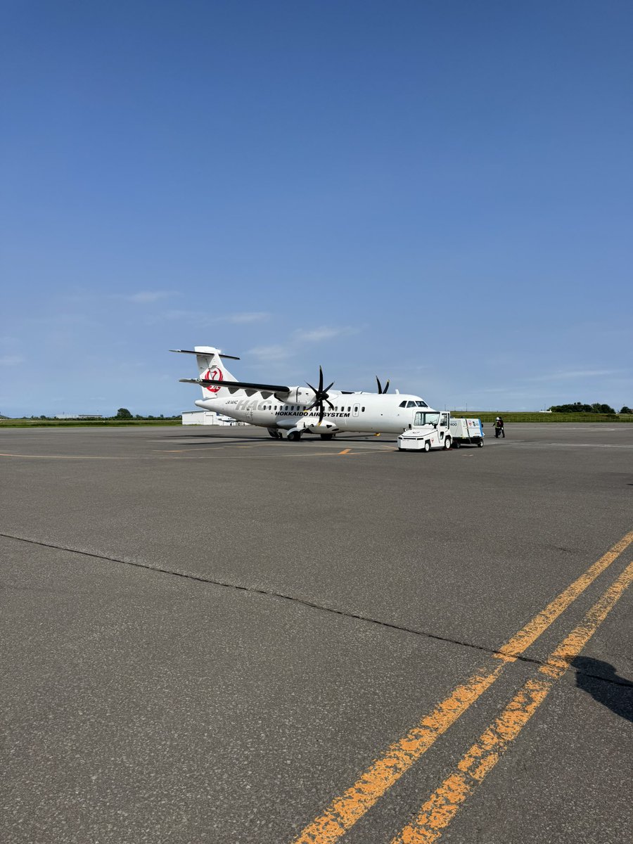 puyoer's tweet photo. 丘珠空港⇨函館空港へ移動 https://t.co/EzOeWQtwJ2
