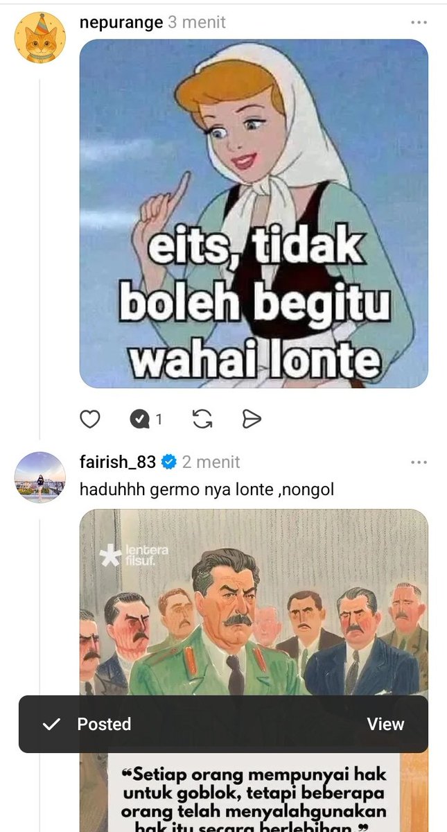FDonghun's tweet photo. kalau yang ga sependapat ma kalian juga sering kokmelakukan verbal abuse ke kami,yg pro pemerintah kenapa jd standar ganda https://t.co/O0sG56ZBTb
