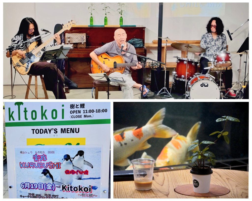 CafeSamurai's tweet photo. 昨夜のライブ♪
エエ具合でした☆ https://t.co/ttO0Nr6a29