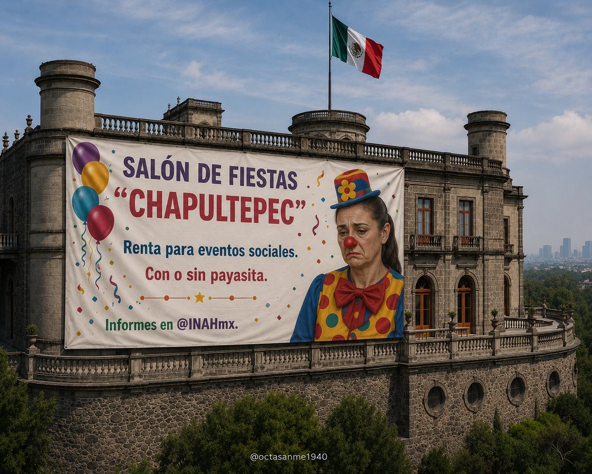 ChrstianAlejan1's tweet photo. @GARCIPAVON Al final, se retractaran, si no los corren de su chamba por la payasita del circo https://t.co/NKoY8jOSvV
