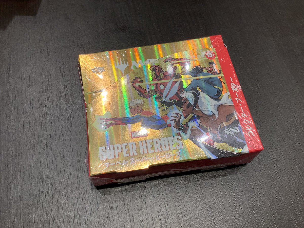 お知らせ】 引用先のポストの商品にて コレクターブースター『MARVEL