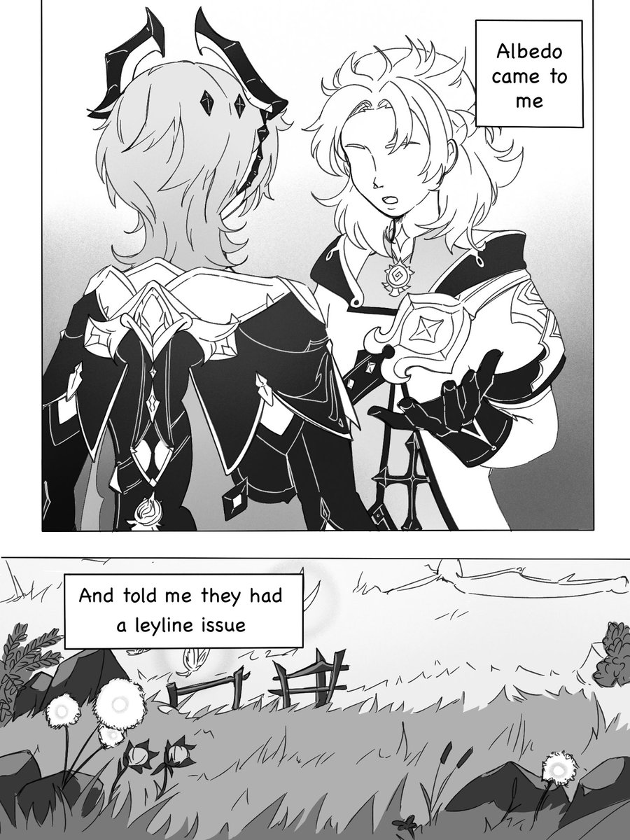 kominixx's tweet photo. A Leyline failure 💫🔄☂️
Part 1: Kabukimono and Durin first met 
(3/11)⬇️

#Scaramouche #Wanderer #Durin #Genshin https://t.co/ehX9zfFtV8