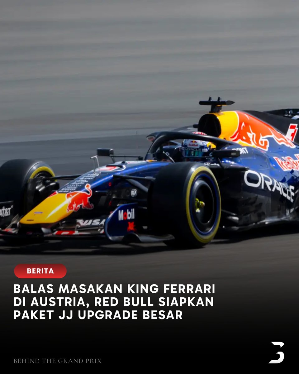 BehindTheGP's tweet photo. Laurent Mekies mengungkapkan bahwa Red Bull akan membawa paket upgrade besar kedua musim ini di GP Austria. Namun, ia menegaskan bahwa upgrade tersebut saja tidak cukup untuk langsung membuat Red Bull mampu mengalahkan Mercedes dan Ferrari secara konsisten. 

Red Bull masih tertinggal sekitar 0,4 detik per lap dan membutuhkan beberapa tahap pengembangan lagi untuk menutup jarak tersebut.

Salah satu fokus utama upgrade Austria adalah mengurangi bobot RB22, karena mobil Red Bull diyakini masih overweight. Selain itu, tim berharap paket baru tersebut dapat melanjutkan tren peningkatan performa yang sudah terlihat sejak GP Jepang.

Di sisi lain, GP Barcelona menunjukkan bahwa Red Bull masih memiliki kelemahan pada sirkuit yang mengandalkan tikungan cepat dan trek lurus panjang. 

Meski demikian, Mekies menilai jarak Red Bull dengan tim terdepan kini jauh lebih kecil dibanding awal musim. Fokus tim saat ini adalah terus menemukan peningkatan performa kecil di berbagai area mobil, baik pada sasis, mesin, maupun efisiensi aerodinamika, agar bisa kembali bersaing untuk kemenangan.
