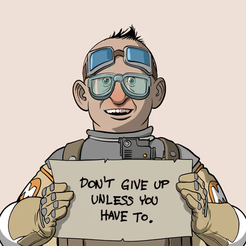 ManuelAronowsky's tweet photo. You wonder if this is worth it? 
Doesn’t matter. 
You’re already here.      

Be a Miner⛏️ 
#MinersofMarsETH https://t.co/f4psi2cpnV