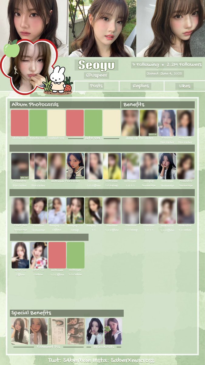 S4berbae's tweet photo. Uspeer [Bite District] Template Updated

https://t.co/vYhzyz2VdR

Soee - Sian - Seoyu - Daon 

#USPEER #유스피어
#BITEDISTRICT #USPEER_BITEDISTRICT https://t.co/i3HQokuZSh