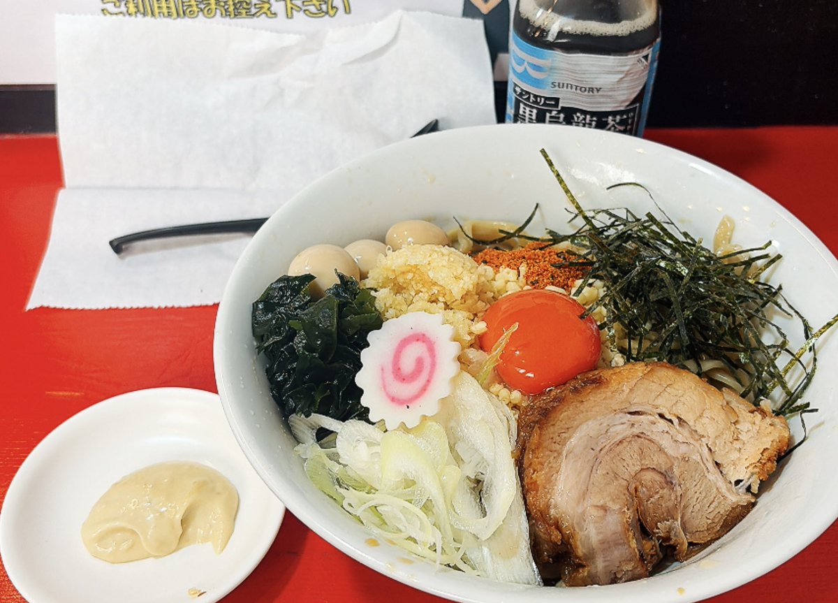 ste_gourmet's tweet photo. 2026/06/19
ラーメン鷹の目
冷やしたぬき
¥1,300
ウズラありがとう https://t.co/uhqeWuTLll