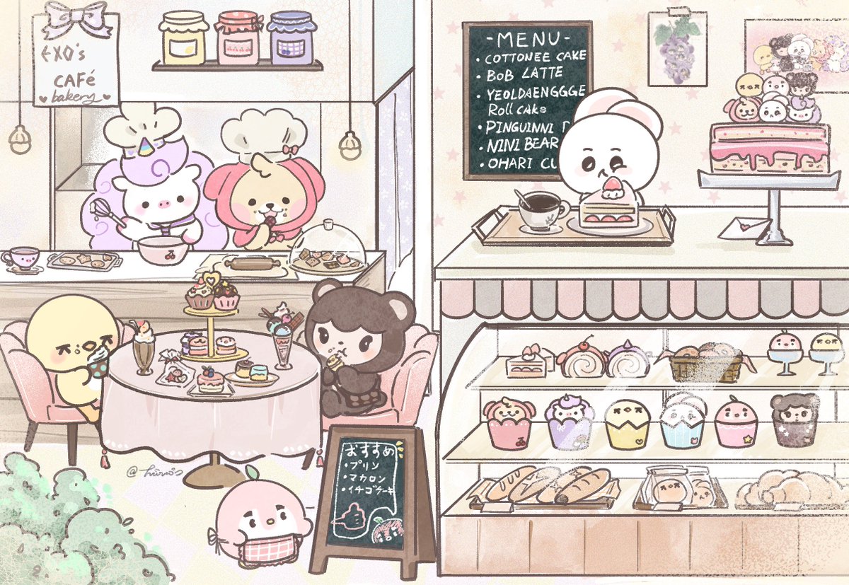 puppyppyppy's tweet photo. @baiduEXObarCN 用 宣伝イラスト ✨ https://t.co/CPfnMvu7wf