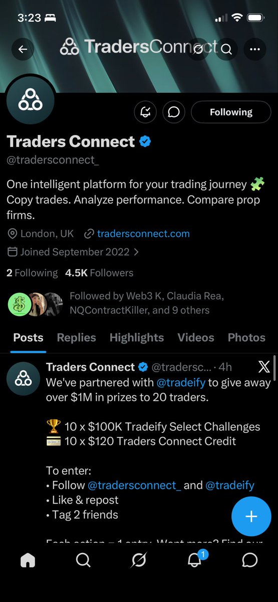 HafChuchu's tweet photo. @tradersconnect_ @Tradeify LG! Appreciate the opportunity 🙌
Get in fam

@a_kboy_ftm @Beebeewhai @Fx_Lameer https://t.co/ydKZLSsV0Z