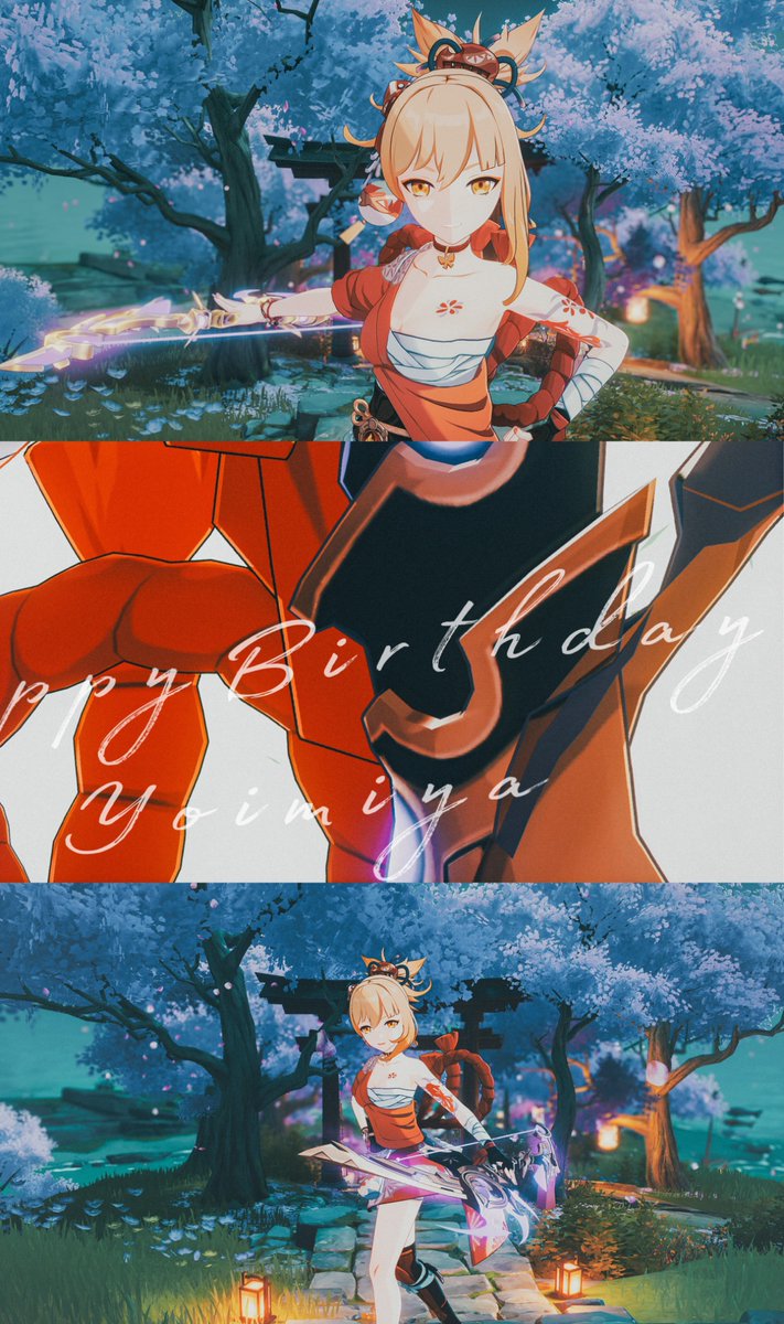 tofu_annnin's tweet photo. 𝐻𝑎𝑝𝑝𝑦 𝐵𝑖𝑟𝑡ℎ𝑑𝑎𝑦 宵宮🧡🎇

タップで写真増えます!!!!📸

#宵宮生誕祭2026 
#Yoimiya https://t.co/CfW1vC3rE7
