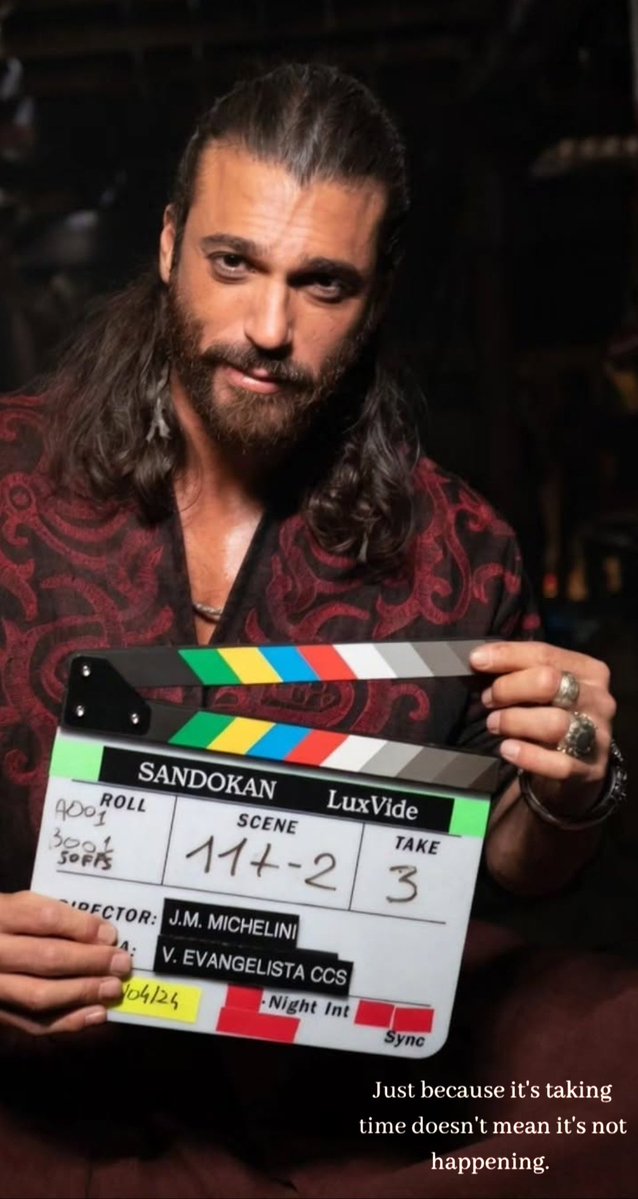 MorganoSilvia's tweet photo. ☕️⏳️
#CanYaman is #Sandokan https://t.co/GKwzuEFZlJ