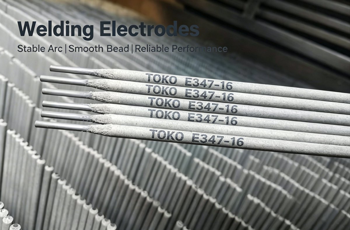 TechnologyToko's tweet photo. TOKO E6011 – The All-Purpose Workhorse, High cellulose potassium welding electrode with forceful digging arc and deep penetration. Welds through rust, paint, oil, and mill scale — perfect for field repairs. https://t.co/QdE23hagnL