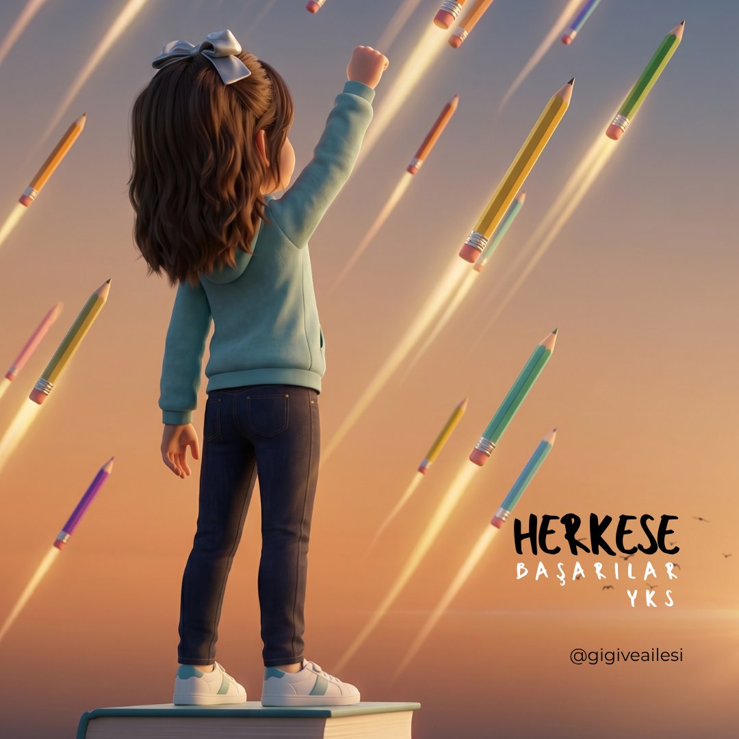 etkamedya's tweet photo. Bugün biraz da biz söyleyelim: Başarabilirsiniz! 🌟

Tüm YKS adaylarına, Gigi ve Etka Medya ailesinden büyük bir başarılar mesajı.

Ellerinizden gelenin en iyisini yaptınız, gerisi sizi bekliyor.

#Gigi #YKS2026 #EtkaMedya https://t.co/T31Kh2XNOg