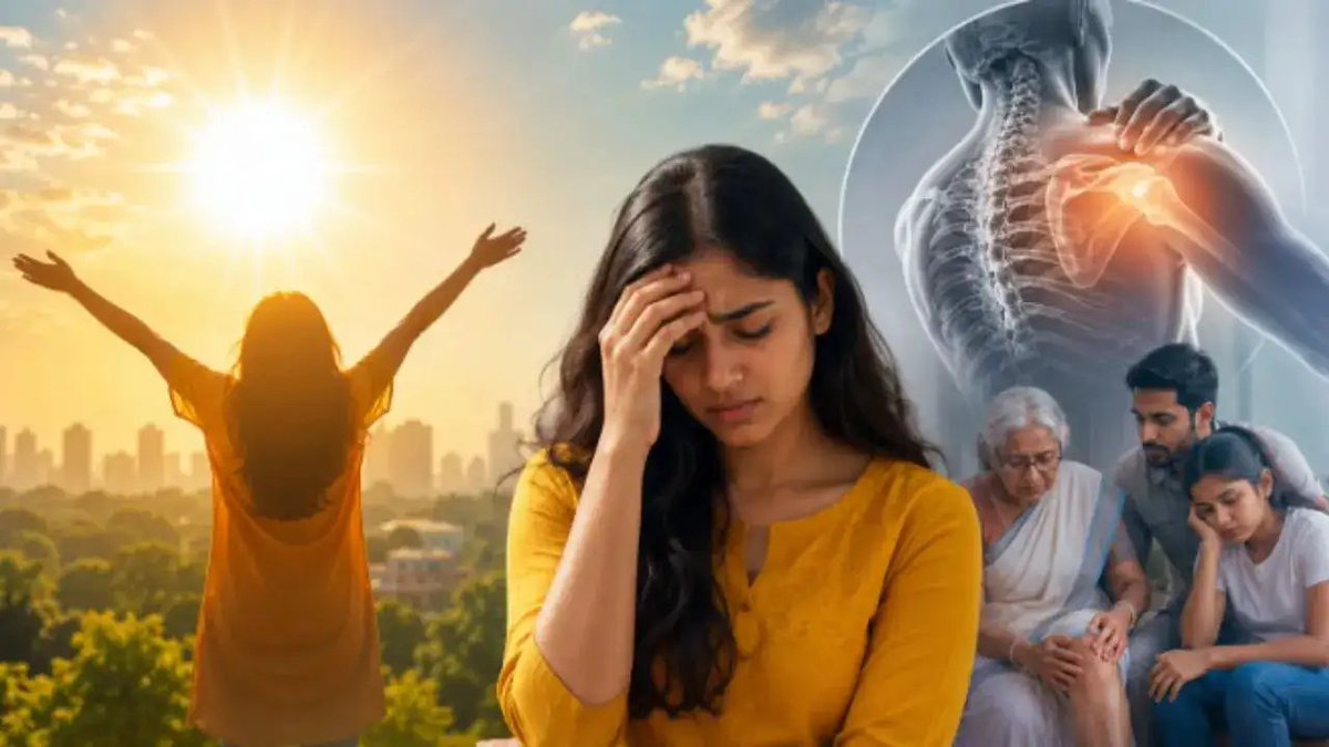 ZoomTV's tweet photo. #India's Hidden Health Crisis: 77% Are #VitaminD #Deficient Despite Abundant Sunshine
Click on the link below to read
https://t.co/Ep4mVMNxk1 https://t.co/iGOg6ZfFeP