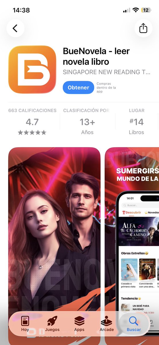 Biitachi_'s tweet photo. Ando pensando en descargar esta apps d libros para ver que hay de novedad 
Me faltó: my fiction 📖 https://t.co/ghXnpCQSR0