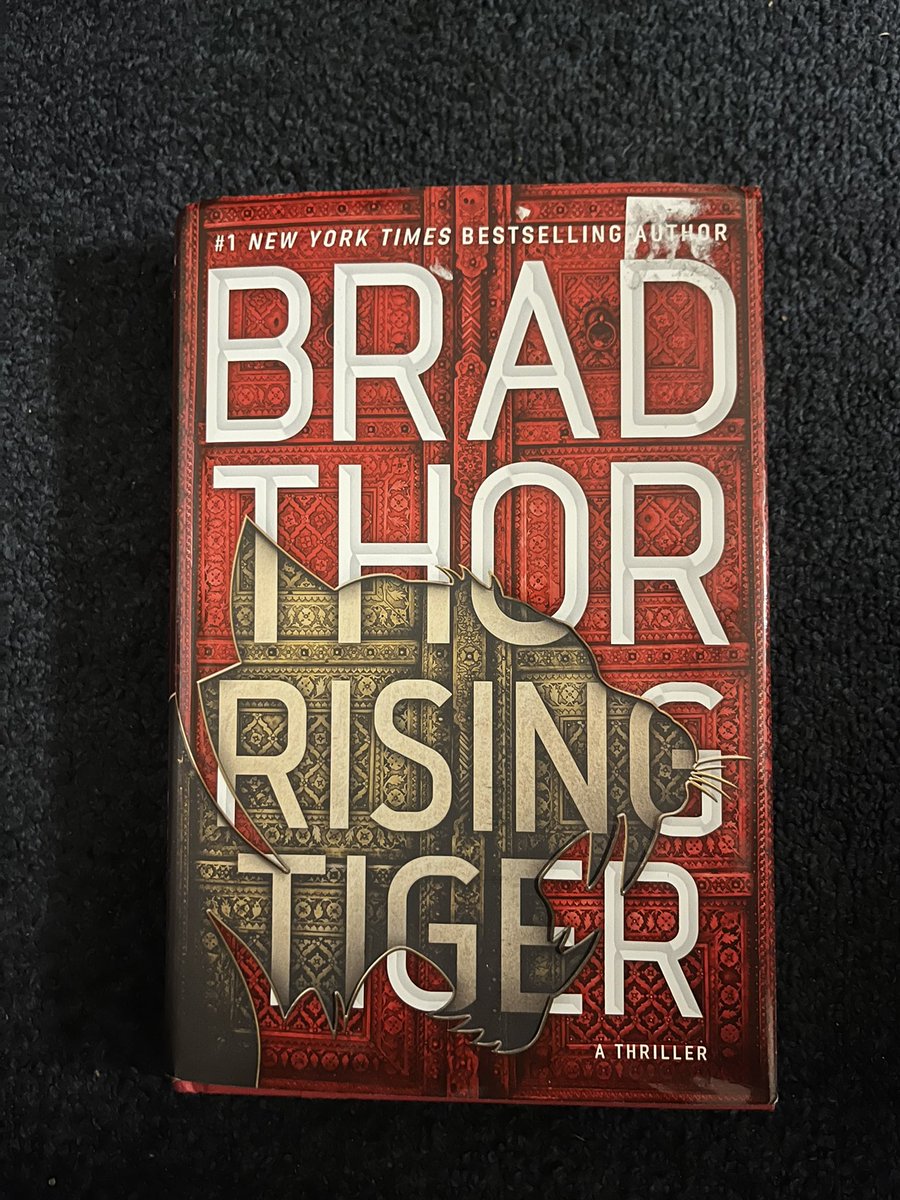 EricJ_Mueller's tweet photo. Rising Tiger - Brad Thor https://t.co/zA7SC0Bm8v