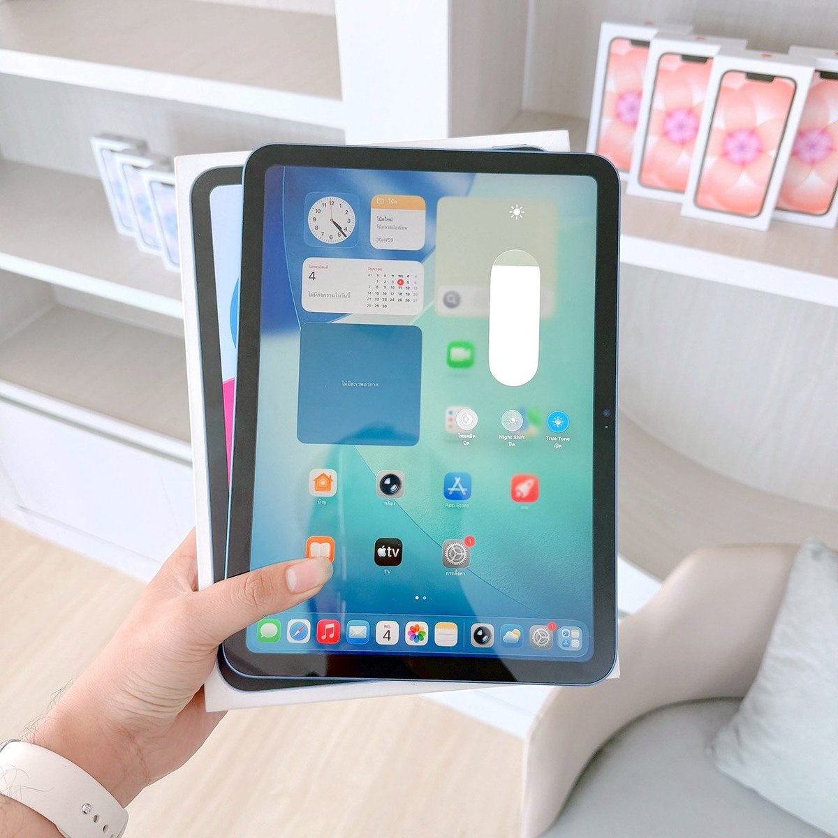 softq24's tweet photo. iPad Gen10 64GB WiFi TH/A เครื่องเดิมๆศูนย์  10,990บาท
มีทูโทน ไม่ติด iCloud สแกนนิ้วได้ การใช้งานปกติหมดทุกอย่าง มีรอยตรงด้านหลังโลโก้ กล่องตรงอีมี่

🧬ประกัน 7 วันตามเงื่อนไขร้าน https://t.co/hzDy8iKuv1