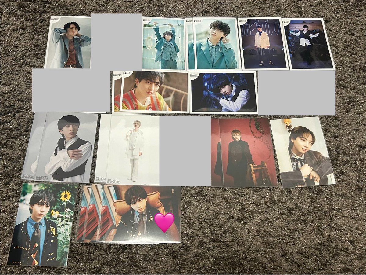 torihikiru0's tweet photo. @gnjb__sd_ 検索より失礼いたします。
1枚目上段と下段のどちらか1枚ずつ⇄2、3枚目印を付けたものの交換は可能でしょうか？(お写真お借りしました。)6/28手渡し希望です。ご検討いただけますと幸いです。 https://t.co/QdFLsn9qRt
