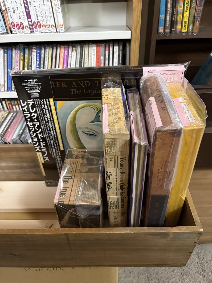 少し溜まってたので ボックスCD追加しました！ 探してる方よろしく