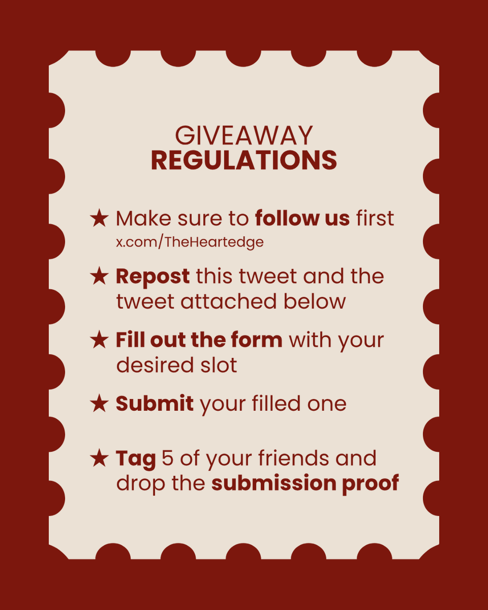 하트★에지: GIVEAWAY! tweet media