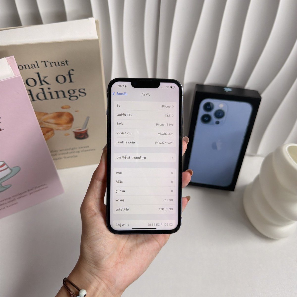 softq24's tweet photo. 🚏IPhone 13Pro 512GB LL  | 15,550.- ส่งฟรี💙

𓂃  การใช้งานปกติทุกอย่าง #เคยเปลี่ยนหน้าจอ 
𓂃  🔋แบต 100% ไม่ติดiCloud รีเซ็ตได้ปกติ มีทูโทน 
𓂃  ครบกล่อง เคส ชุดชาร์จ ประกัน 20 วัน https://t.co/bRHgNDezea