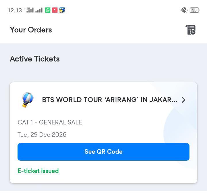 kaoskakijungkoo's tweet photo. akhirnya bisa bilang “SEE U IN DESEMBER BANGTAN” jga stlh berdarah darah 3x war kemarin gagal mulu udh hopeless bgt akhirnya war is over jga thanks to kak @defnsii makasih banyak g tau lgi ak kalo gda kamu yang bantu aku jam 12.04 udh secured! daebak bener surga untuk mu kak!😭🫶🏻 https://t.co/rYZF8VpE7Q