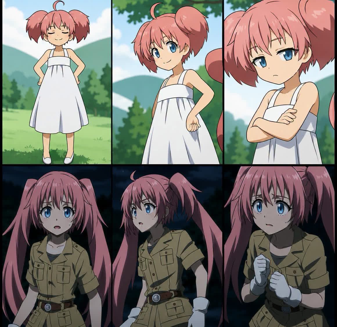 SS_Butcher9's tweet photo. Milim then vs Milim now 🥹💙

The hairstyle changed but she’s still the same adorable Dragon Princess… and she’s been saying “nanoda” ever since she was a kid ✨🐉 https://t.co/qsNeBknxNn