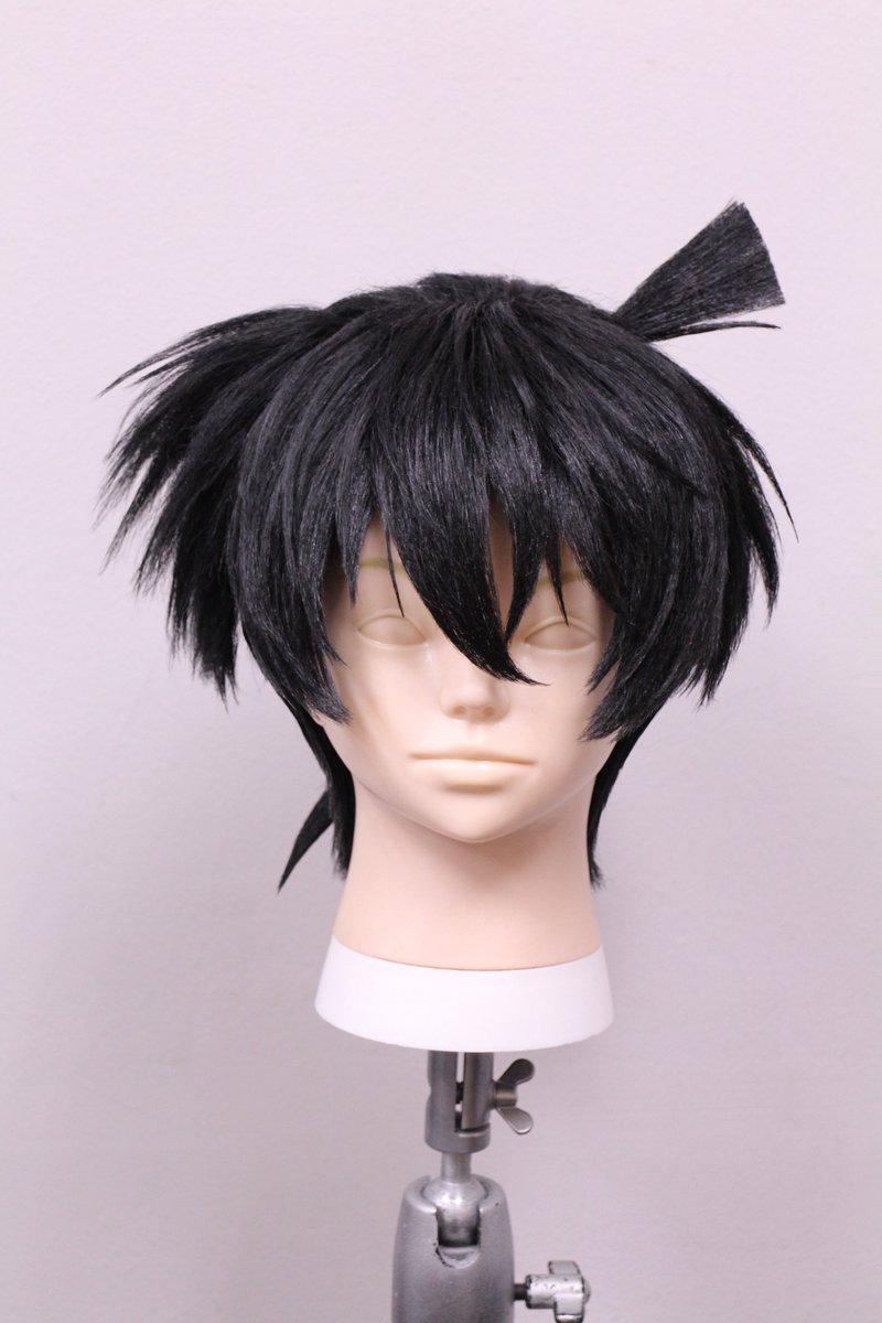 ren_fuwatwig's tweet photo. フサフサの左右の毛もアホ毛も襟足のトゲも全部左右で付け替えられる探偵さん🕵️‍♂️✨

(片手で撮影でブレブレでスマン😂) https://t.co/AaBnb5Ka8U