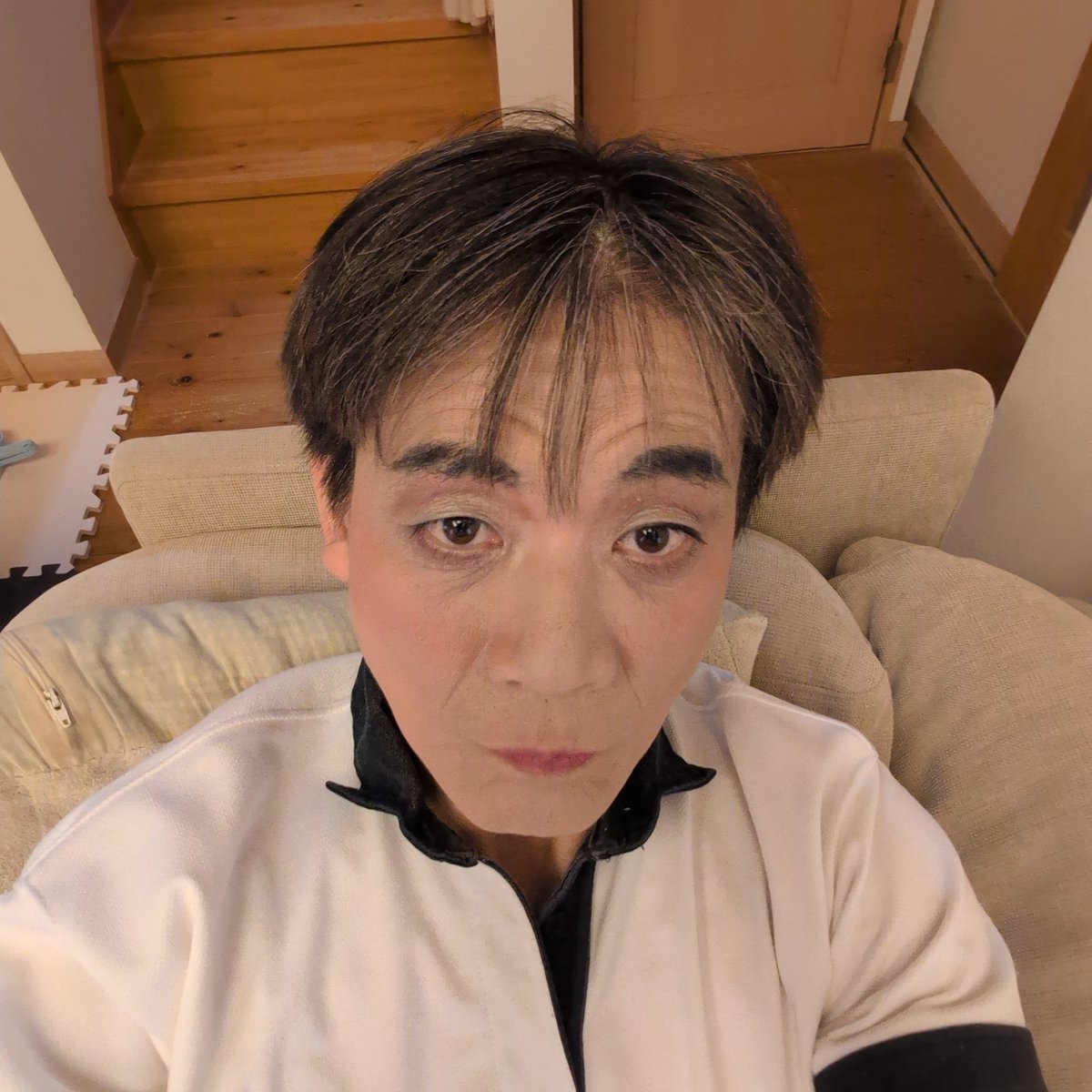 shiima1036's tweet photo. 今の私どうですか？ https://t.co/trGsATuCas