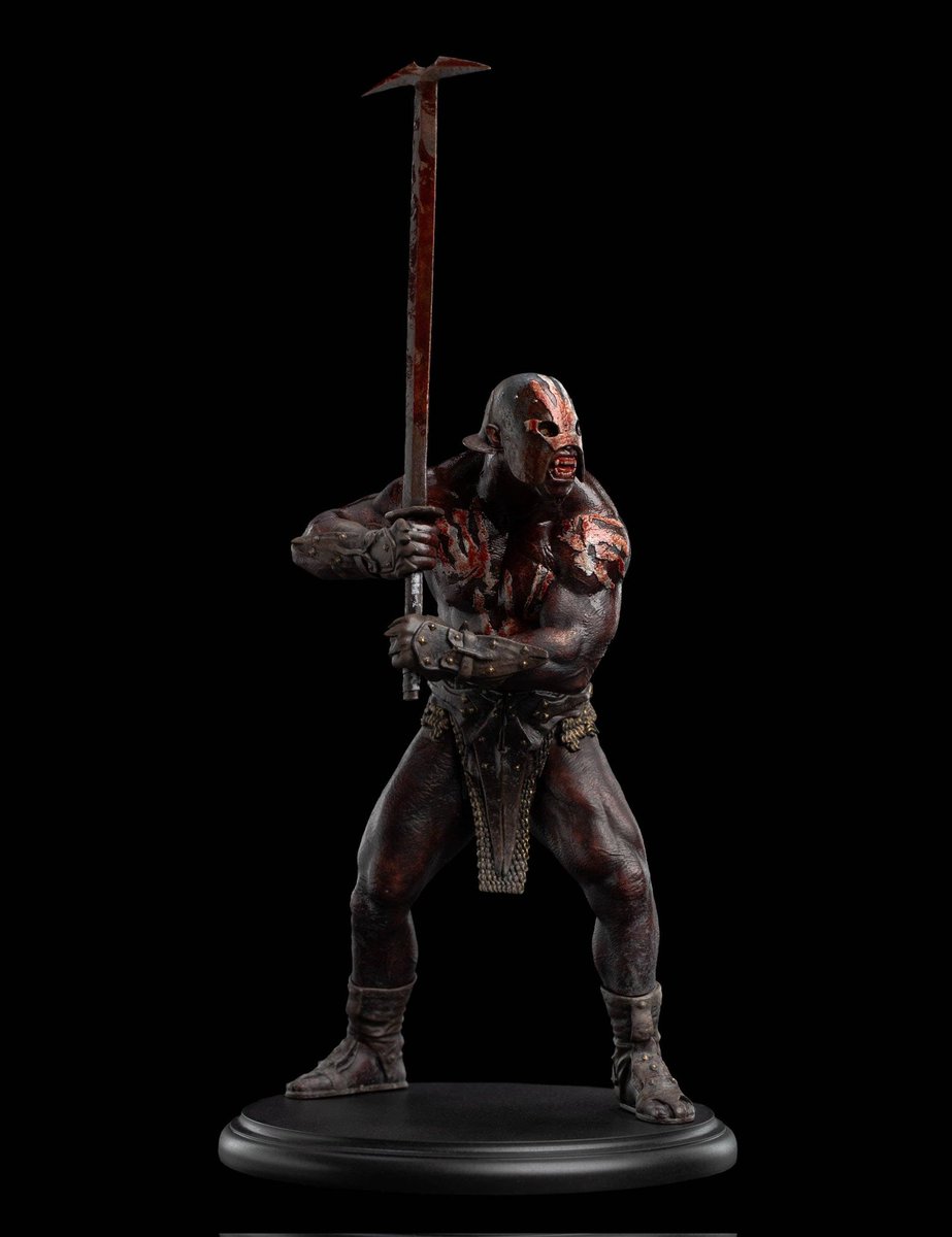 Elrohir_BFME's tweet photo. Nouvelle statue Weta Workshop 🗿

L'Uruk-hai Berserker du Gouffre de Helm rejoint la gamme des mini-statues

📏 24 cm
💰 112,55 €
📅 Prévue pour le 1er trimestre 2027 https://t.co/4rMzTvsEUi