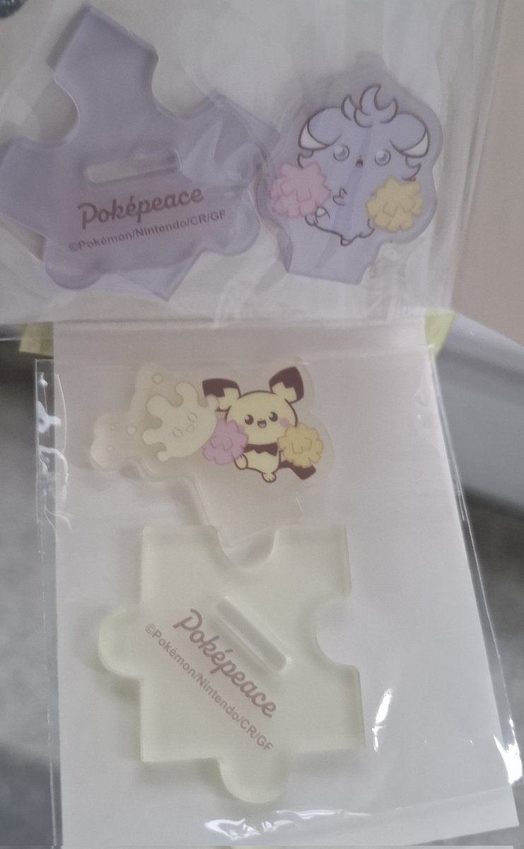 mimimenco's tweet photo. 交換　ポケピース　ポップアップ

譲　特典ストラップ　プラスル　マイナン　ピカチュウ
ミニアクリルスタンド　ピチュー　ニャスパー

求　特典ストラップ　ポッチャマ　モクロー
ミニアクリルスタンド　ヒバニー

16時前まで秋葉原に滞在しています
検索からもお気軽にお声掛けください https://t.co/GmAeT1w1M4