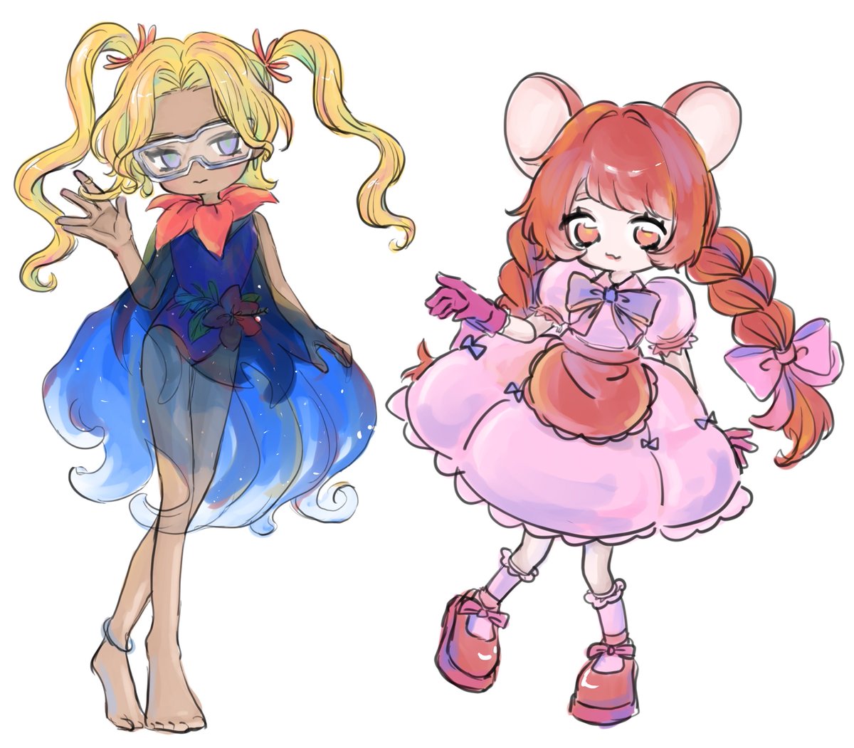 rosso_key0's tweet photo. 絵文字貰ってキャラデザするやつです🏷️ https://t.co/0jkRIF5wuj