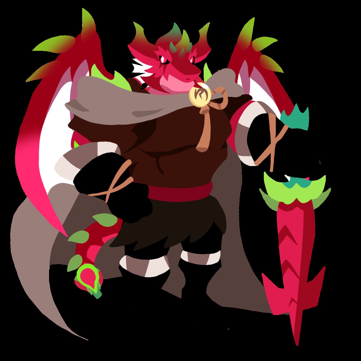 Fs04_114514's tweet photo. Daddy Pitaya Dragon🥵#CRK #PitayaDragon #dragon #bara #nsfw https://t.co/Jghv2ci1Wd