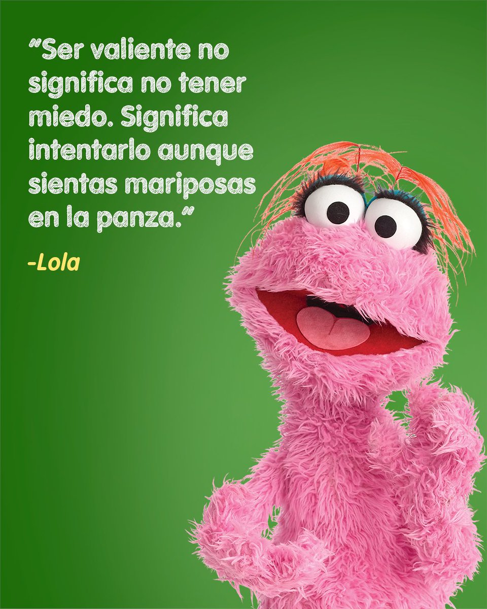 LolaAventuras's tweet photo. Cuando no se sientan valientes, recuerden esto... 💖😌 https://t.co/tydkvJRrSm