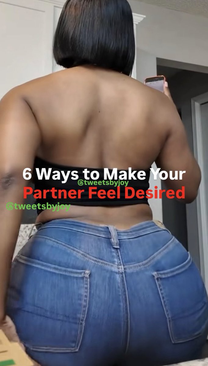 tweetsbyJoy's tweet photo. 6 Ways to Make Your Partner Feel Desired:

A Thread 🧵 https://t.co/Lk5VkKUojN