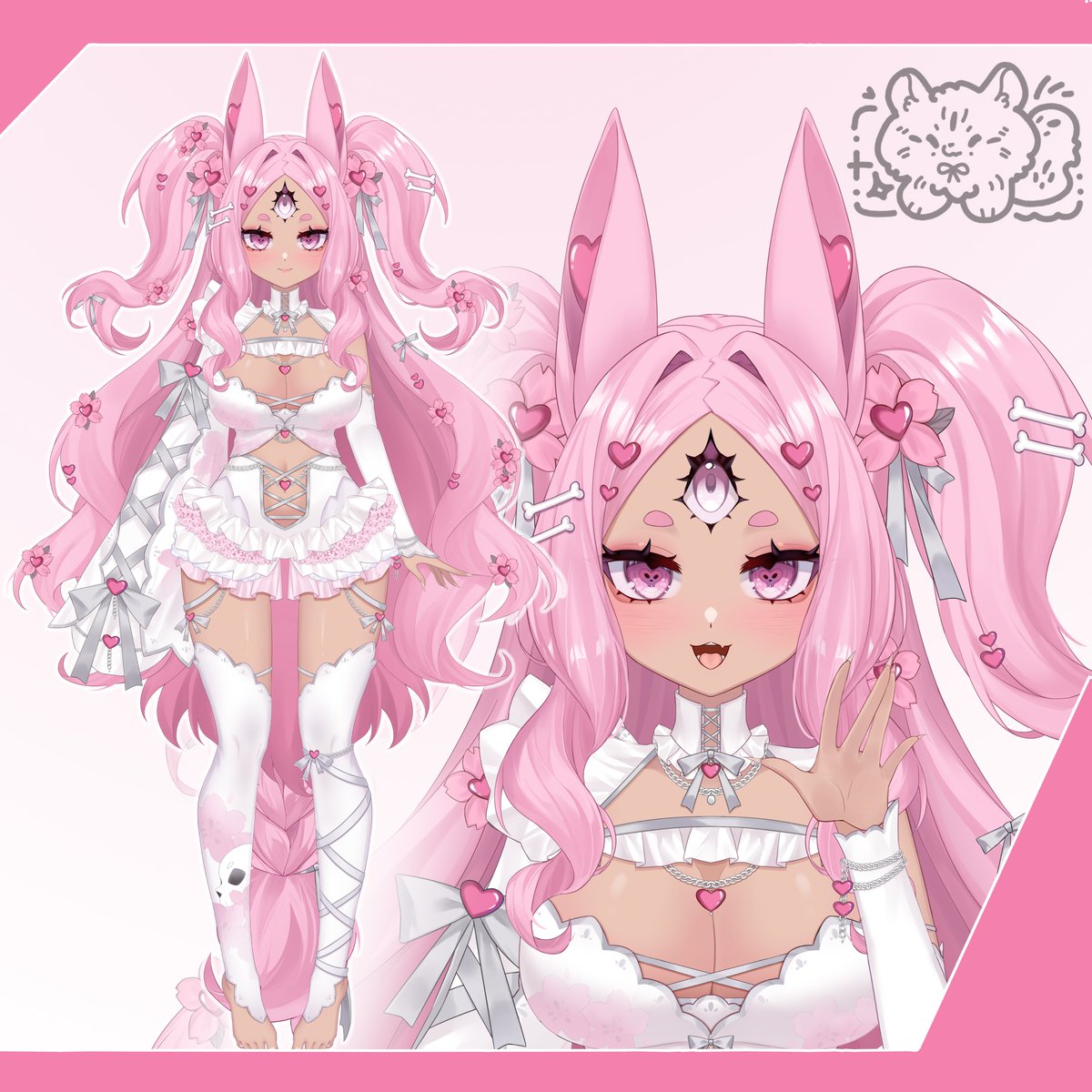 _Kairus__'s tweet photo. my submission for https://t.co/9HGH3yujAn! 🐰✨ #CommissionsGG https://t.co/FhqfrkfLgl