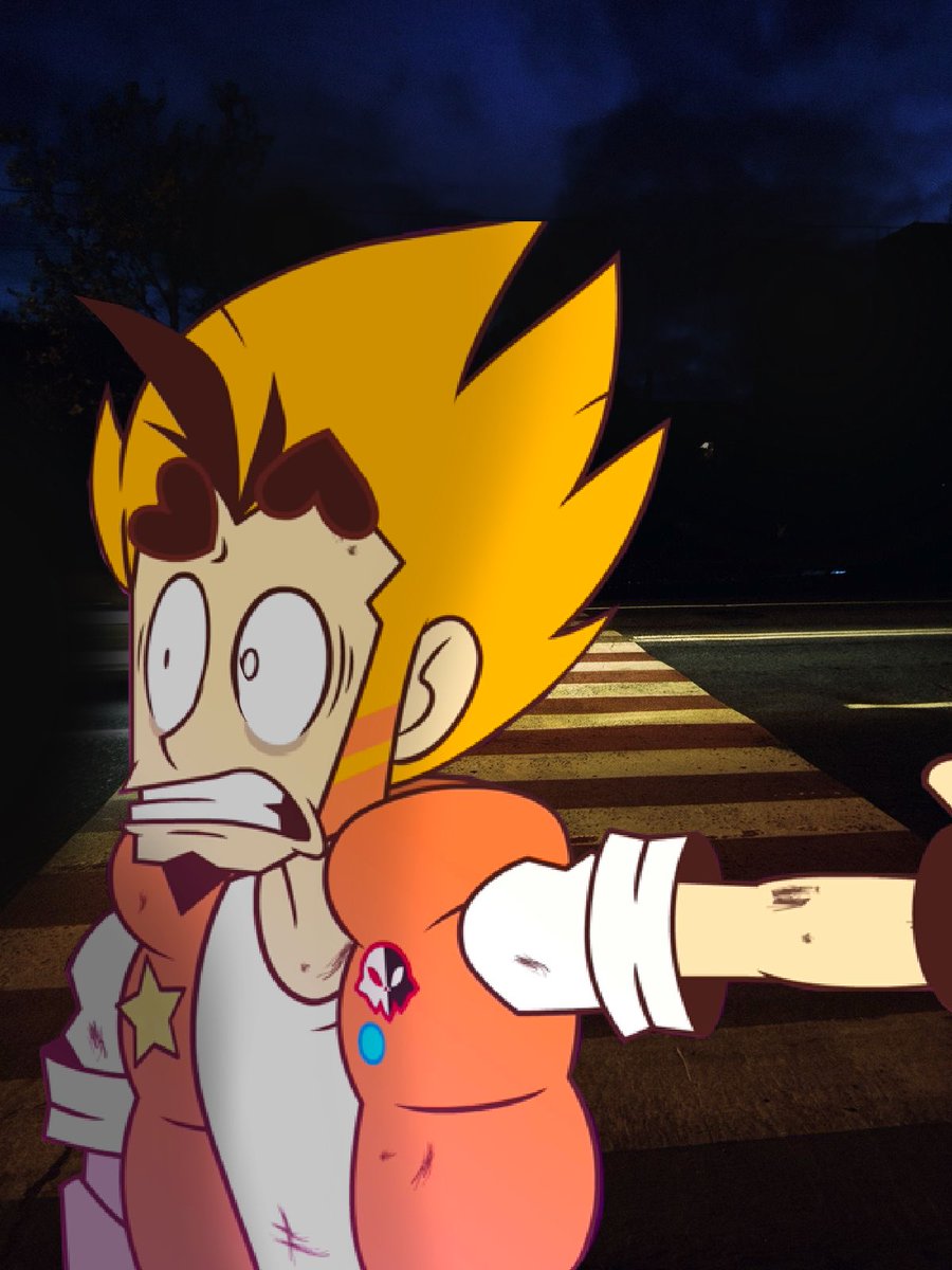 Robocanic13's tweet photo. <He kept backing away from him slowly>

Y-yeah i know and Im really really sorry! but im sure this cant be solved some other way right, perhaps my insurance if i hurt you in anyway, i could get the police to get me a ticket!

<He was looking around hoping to find someone to help> https://t.co/D9dSdg6i4m