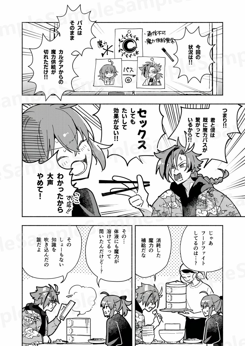 魔力供給必要無し!(0/4)
(高ぐだ♀プチ新刊サンプル) 