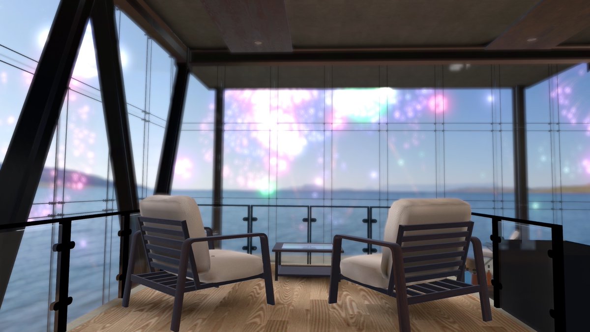 miiPO00's tweet photo. ◆ Renの昼に花火を楽しむお家-Ren's fireworks home at noon -
◇ Ren-1904　様

#VRChat_world紹介 #VRChat_quest_world https://t.co/8eHKx195X8