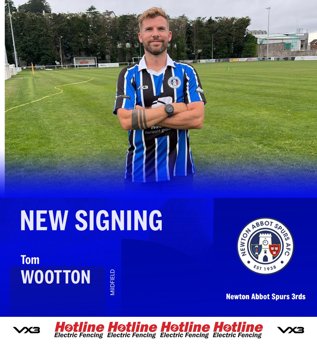 NewtonSpurs's tweet photo. ⚪️🔵NEW SDFL SIGNING🔵⚪️

“Woots comes across from Paignton Villa with a wealth of experience, talent and tenacity. He is a great midfield addition who will strengthen the team and provide vital leadership on and off the field.”

#WelcomeWoots
#COYS💙⚽️ https://t.co/MLbKeOQrYz