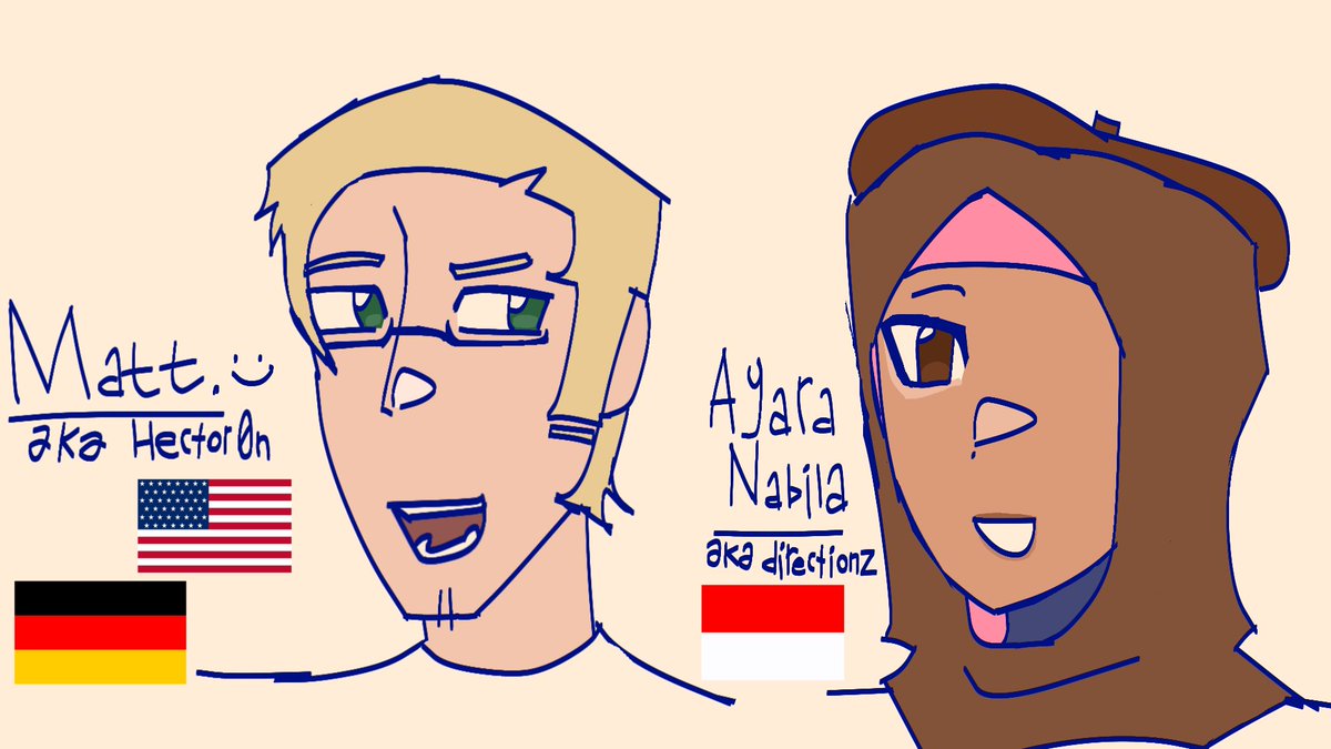 YukoAnimatic's tweet photo. Irl designs for Matt and directionz along with a bit of headcanons https://t.co/gGaekAar2w