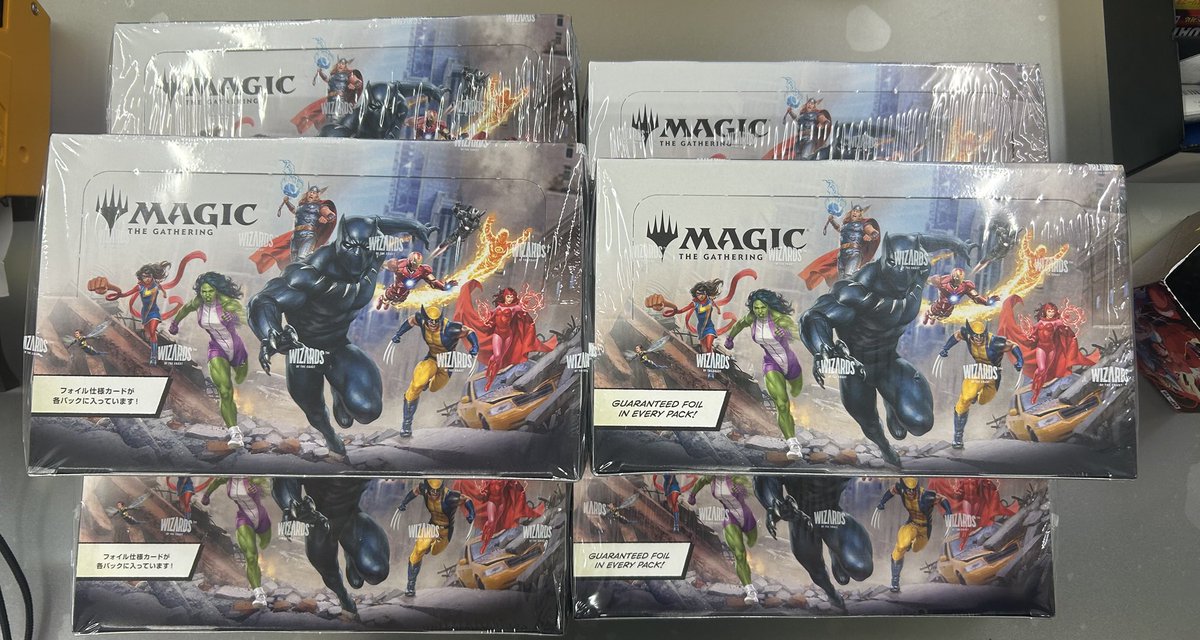 商品紹介🌟 マジックザギャザリング マーベルスーパーヒーローズプレイ