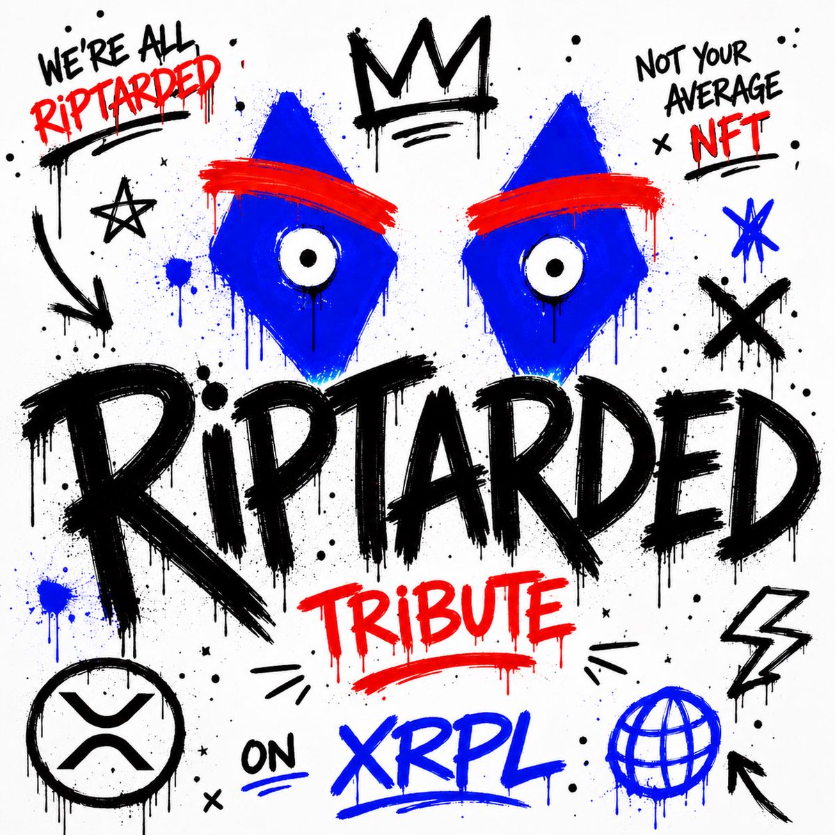 MEMETARD_XRP's tweet photo. ๐ฅ Riptarded Tribute NFT Collection Minting Now on XRP Cafe๐ฅ
https://t.co/E0OhE2YK1u https://t.co/eA1McsV58K