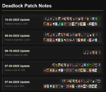 valveleaker's tweet photo. next major deadlock patch will update the game https://t.co/uNhvom7qFt