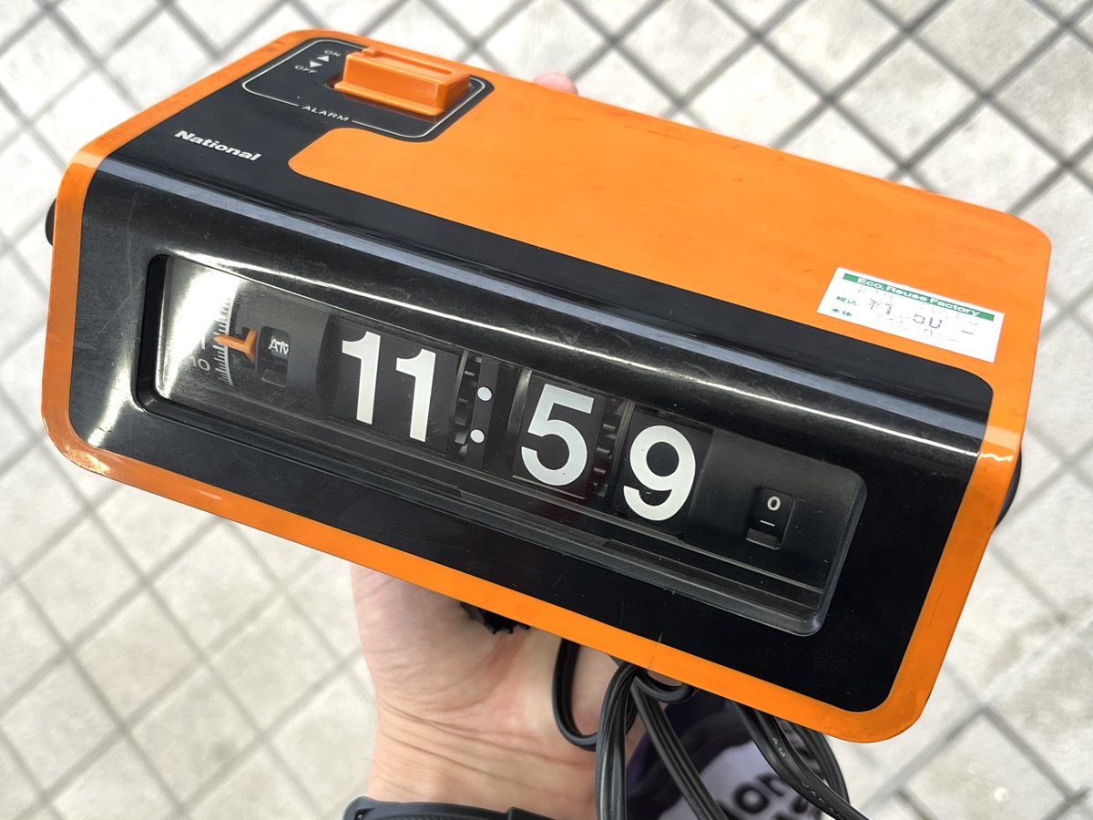 sato_sio_sj30's tweet photo. イカした時計ゲットできて熱い
ちゃんと動作品 https://t.co/M0POiPc2RM