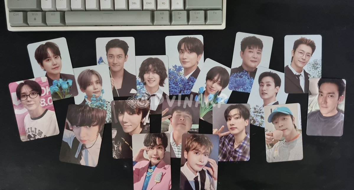 dvinarp's tweet photo. i was only here for Shindong pc but turns out the factory mistake was a blessing in disguise, thank you random luck, i guess i’m adopting everyone now👯 https://t.co/QTywv2j4TG