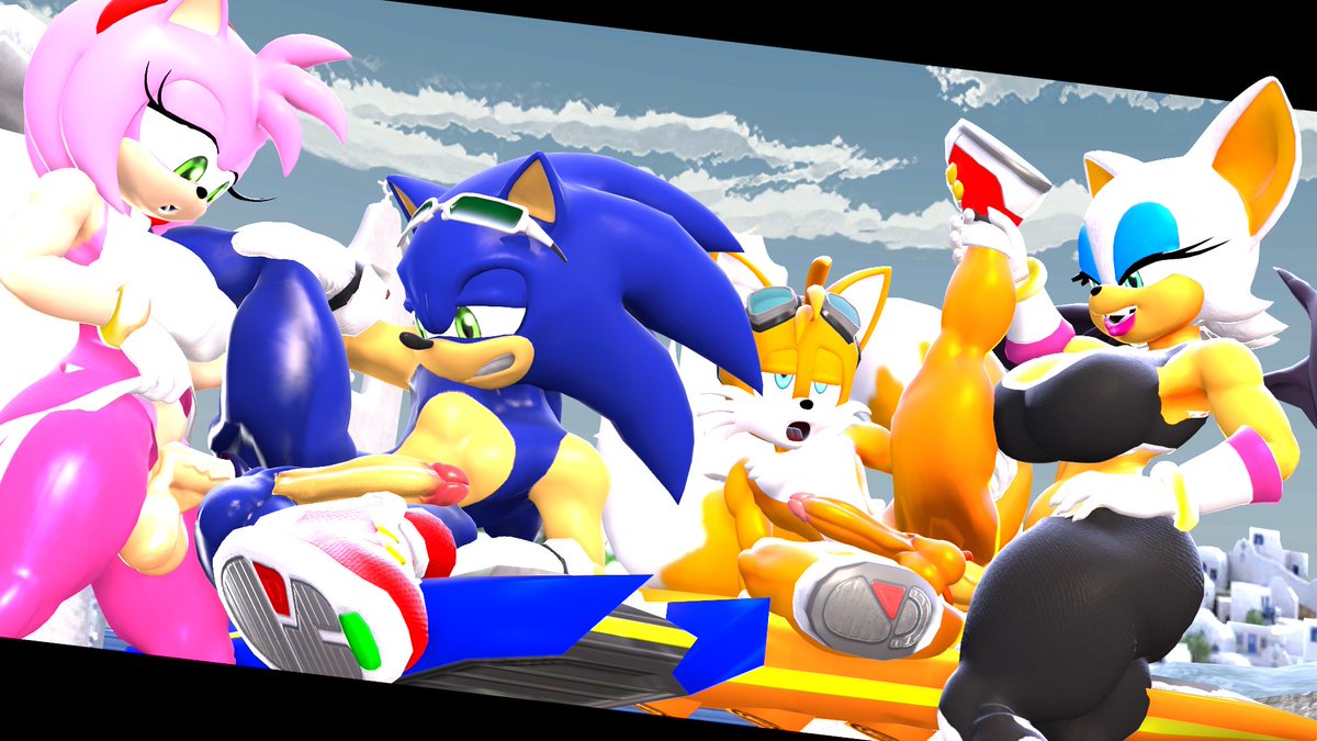 blackchaos64's tweet photo. Trying out these new Sonic model update, pretty neat I guess https://t.co/Gie8AeFoHc