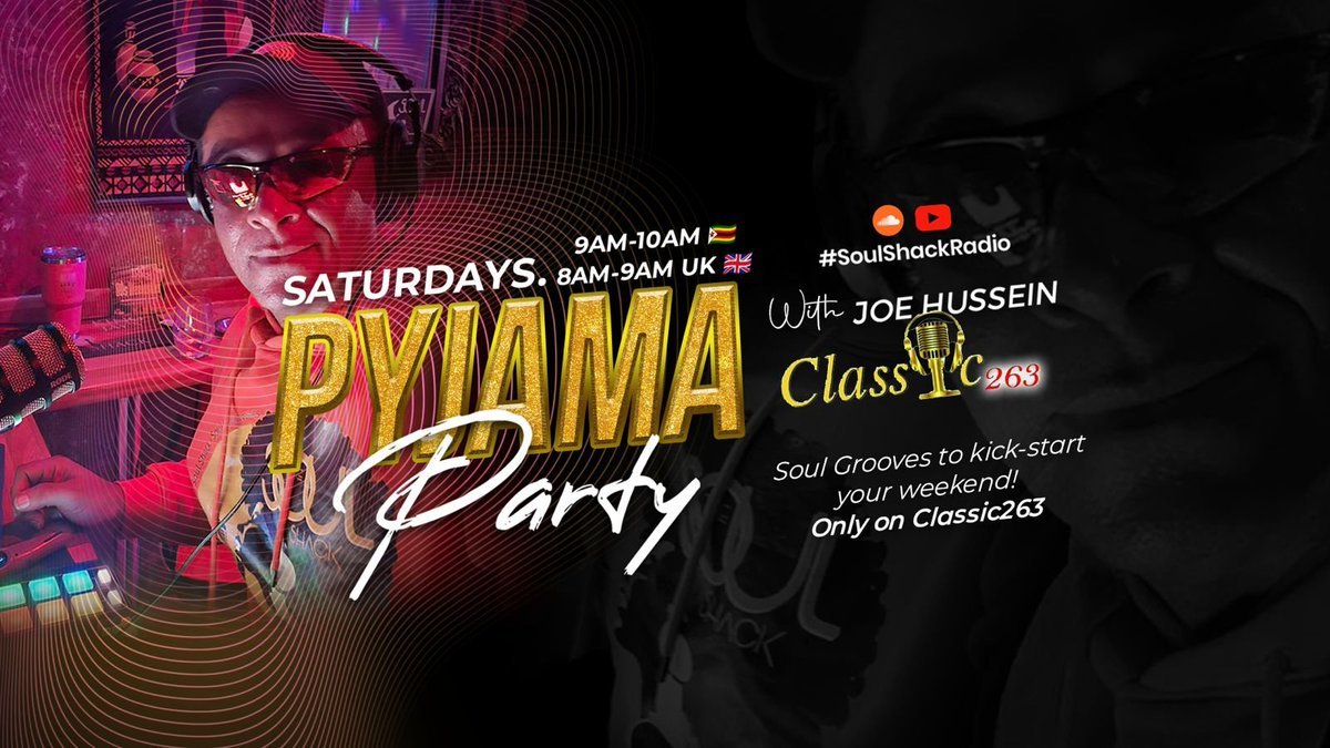 KingJayZim's tweet photo. I am ready if you are.
Join me shortly for the #PyjamaParty back where it belongs on @classic263 Radio.
9am CAT 8am BST.
I'm ready . https://t.co/BWuQqArmZj