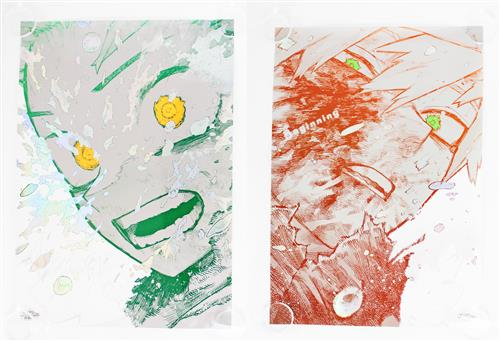 僕のヒーローアカデミア』より 原画展 A2アートポスター2枚セット The