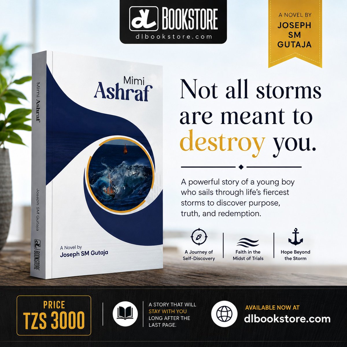 dlbookstore's tweet photo. Sio kila hadithi husomwa. Nyingine huishi moyoni.

MIMI ASHRAF ni riwaya inayochanganya maisha halisi, falsafa, historia na mafunzo ya kudumu kuhusu subira na nidhamu.

Kurasa: 192
Bei: TZS 3,000
Link: https://t.co/yb4tDYAHD5

#MimiAshraf #Riwaya #dlbookstore #pendavitabu https://t.co/xnPp7ToM1d
